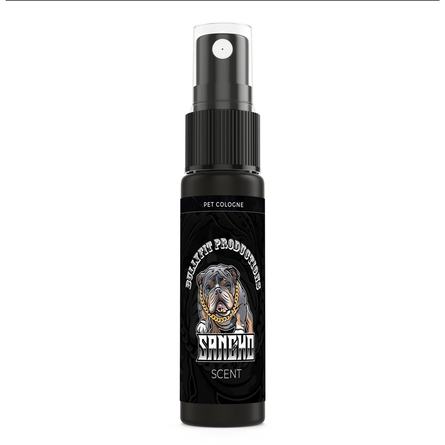 BullyFIT Sancho Scent All Natural Pet Cologne 1oz | Organic Dog Cologne. Deodorizer | Cruelty Free| Vegan Friendly| Handcrafted