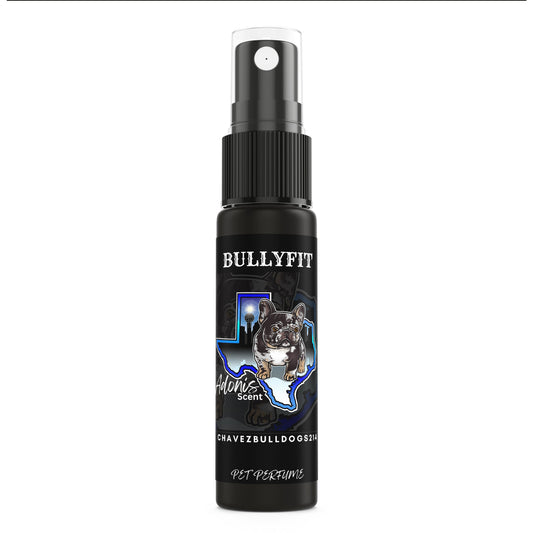 BullyFIT All Natural Pet Perfume Adonis Scent 1oz - Best Organic Dog Perfume for Grooming |Cruelty Free| Vegan Friendly| Vet Approved| Handcrafted